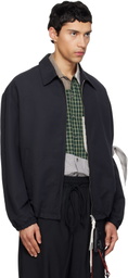 Song for the Mute Black Slim Coach Jacket