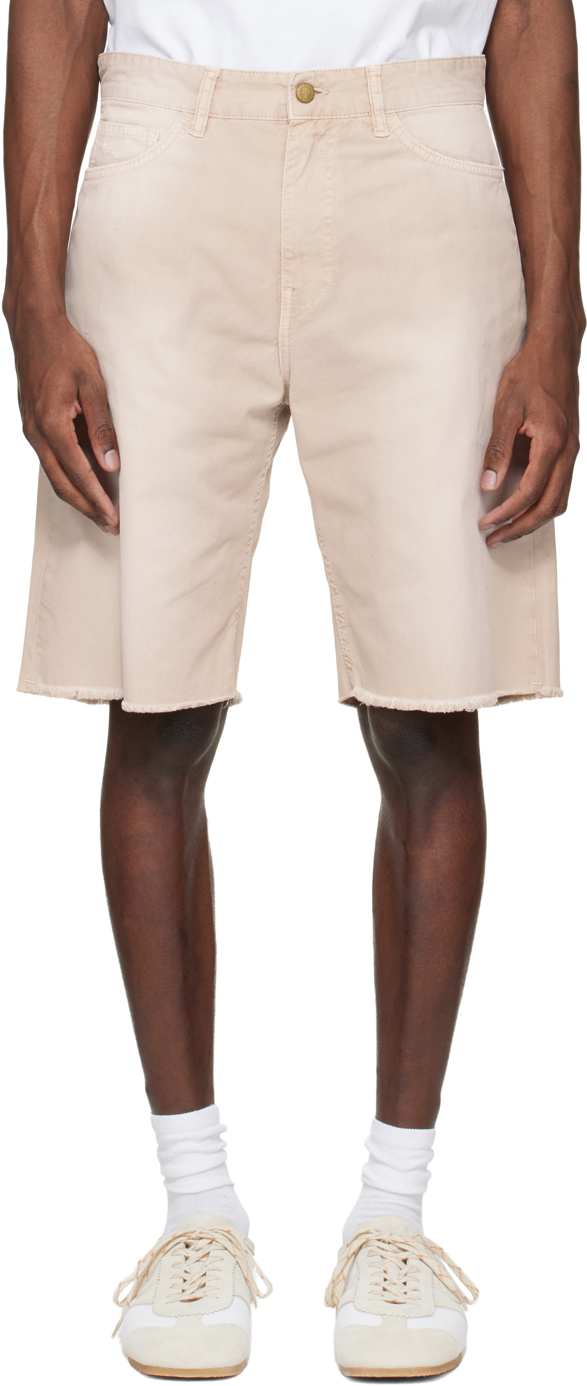 Stockholm (Surfboard) Club Beige 5-Pocket Chino Shorts
