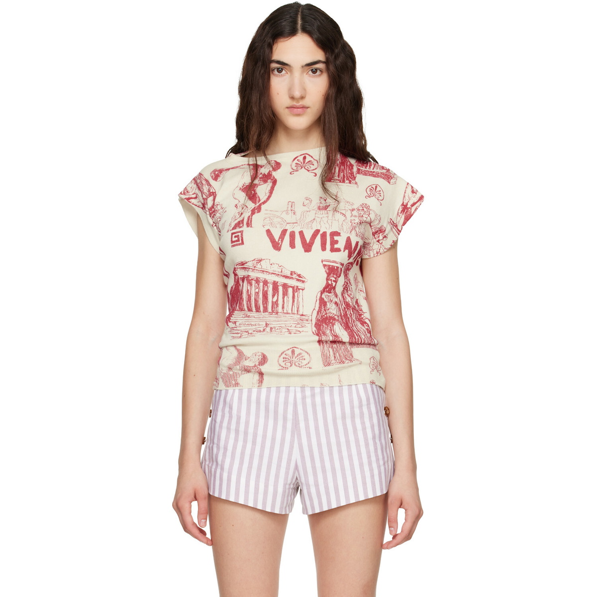 Vivienne Westwood Off-White Justine Top