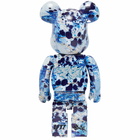 Medicom LFYT x STASH Be@rbrick in Blue 1000%