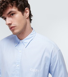 Comme des Garcons Homme - Embroidered cotton shirt