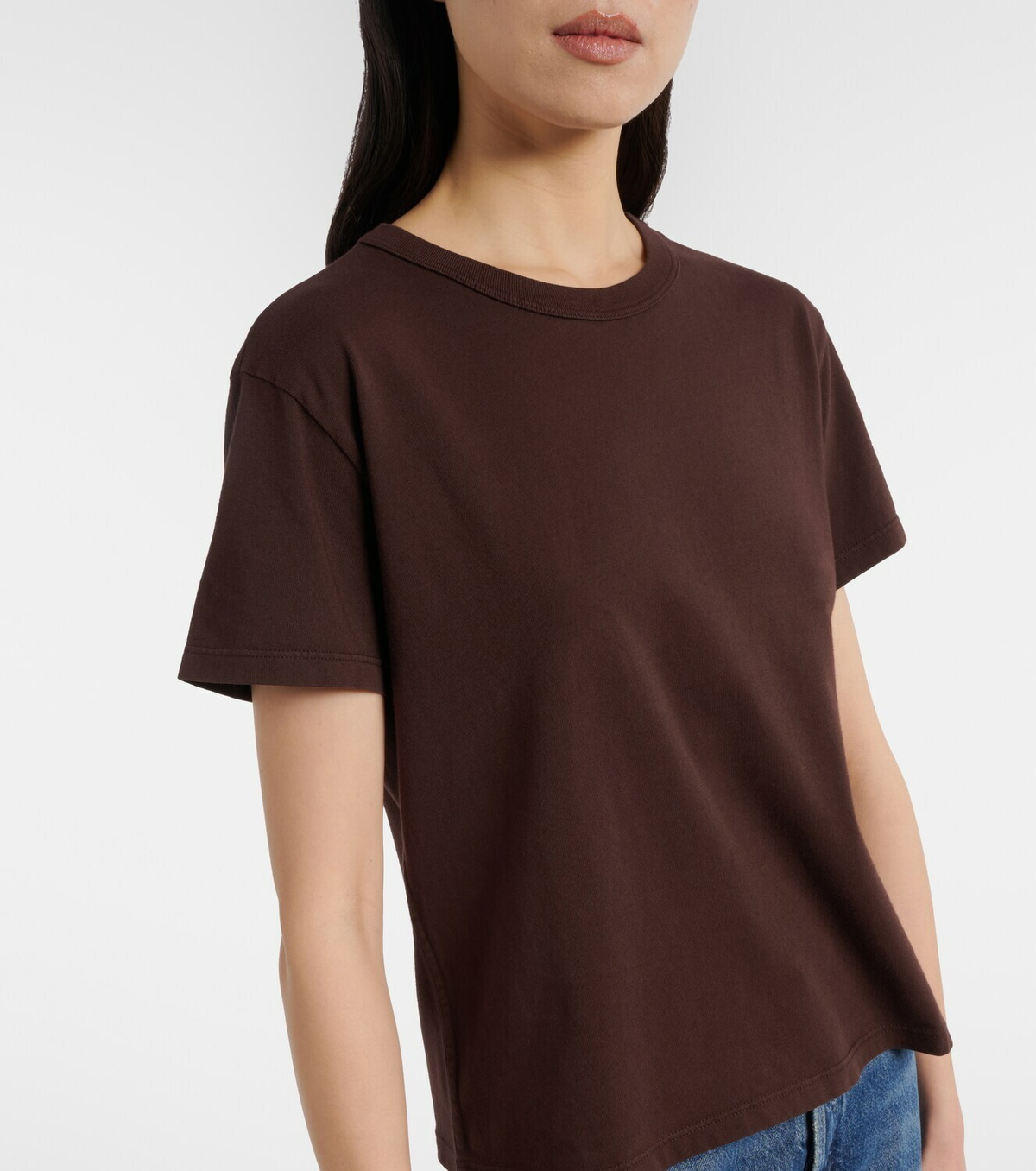 Velvet Leigh cotton jersey T-shirt