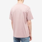 Stone Island Men's Micrographic Print T-Shirt in Rose