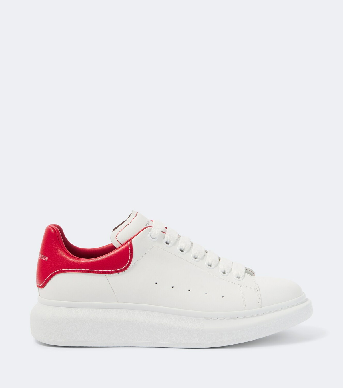 McQueen Oversized leather sneakers
