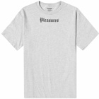 Pleasures Men's Pub T-Shirt in Heather Grey