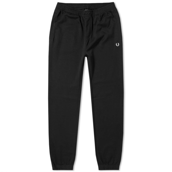 Photo: Fred Perry Pique Track Pant Black