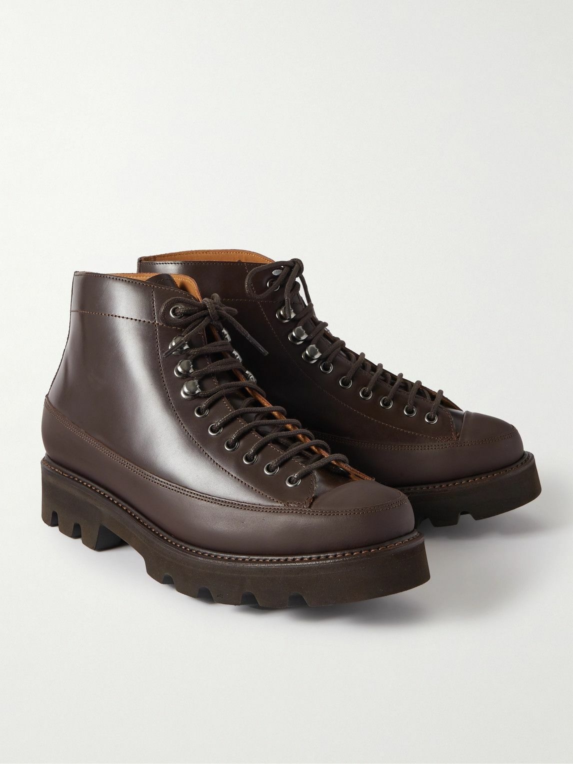 Grenson - Augustus Leather Boots - Brown Grenson