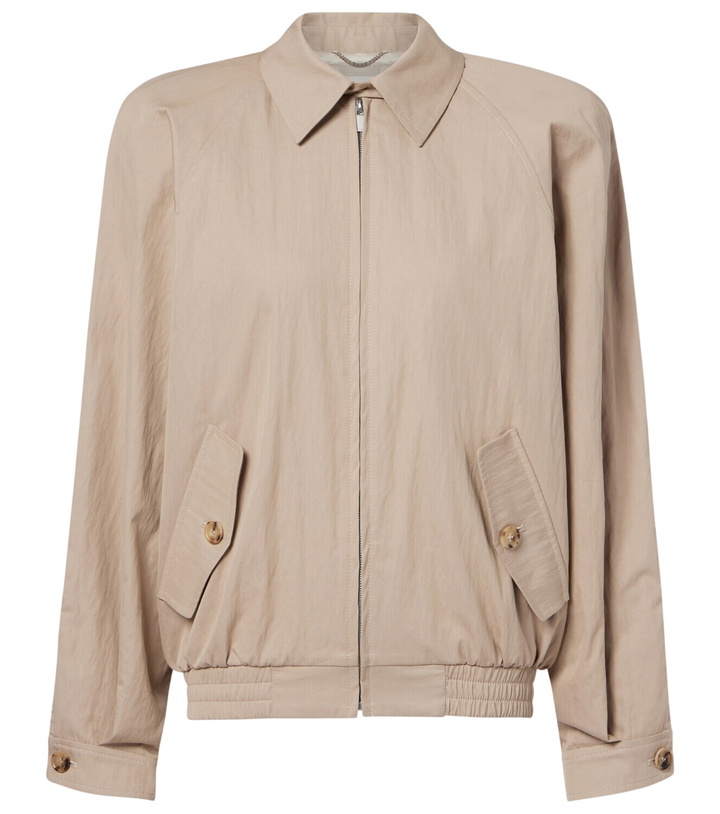 Photo: Magda Butrym Cotton-blend bomber jacket
