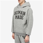Human Made Men's Logo Hoodie in Grey