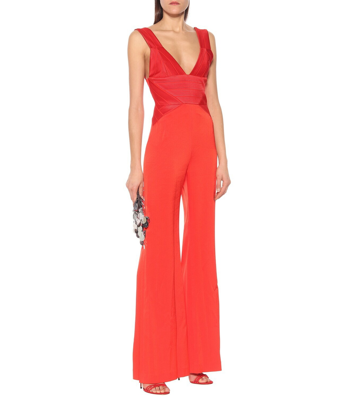 Galvan Langen crêpe jumpsuit