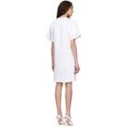 A-Plan-Application White T-Shirt Dress