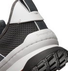 Ermenegildo Zegna - Siracusa Leather and Mesh Sneakers - Gray