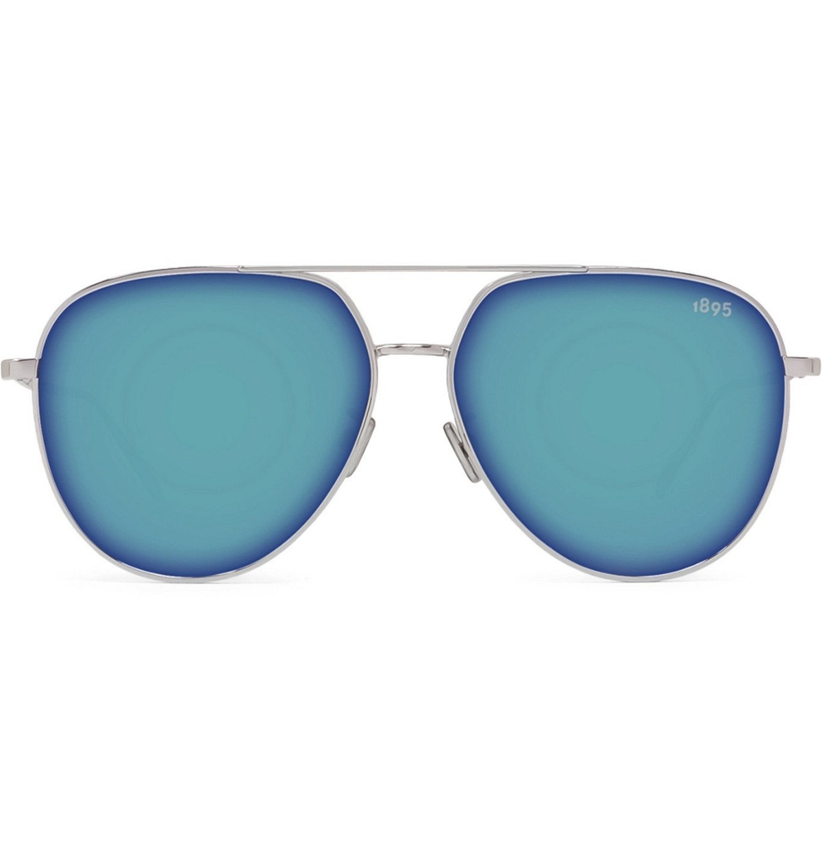 Photo: Berluti - Aviator-Style Silver-Tone Sunglasses - Silver