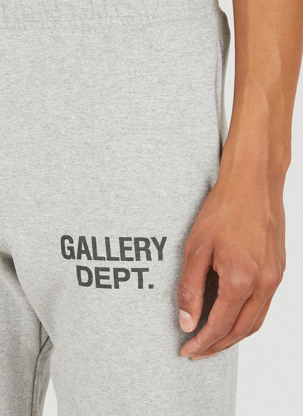 GD English Logo Sweatpants GALLERY DEPT. Bottoms Sweat Pants Black