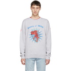 Marcelo Burlon County of Milan Grey Cupido Sweatshirt