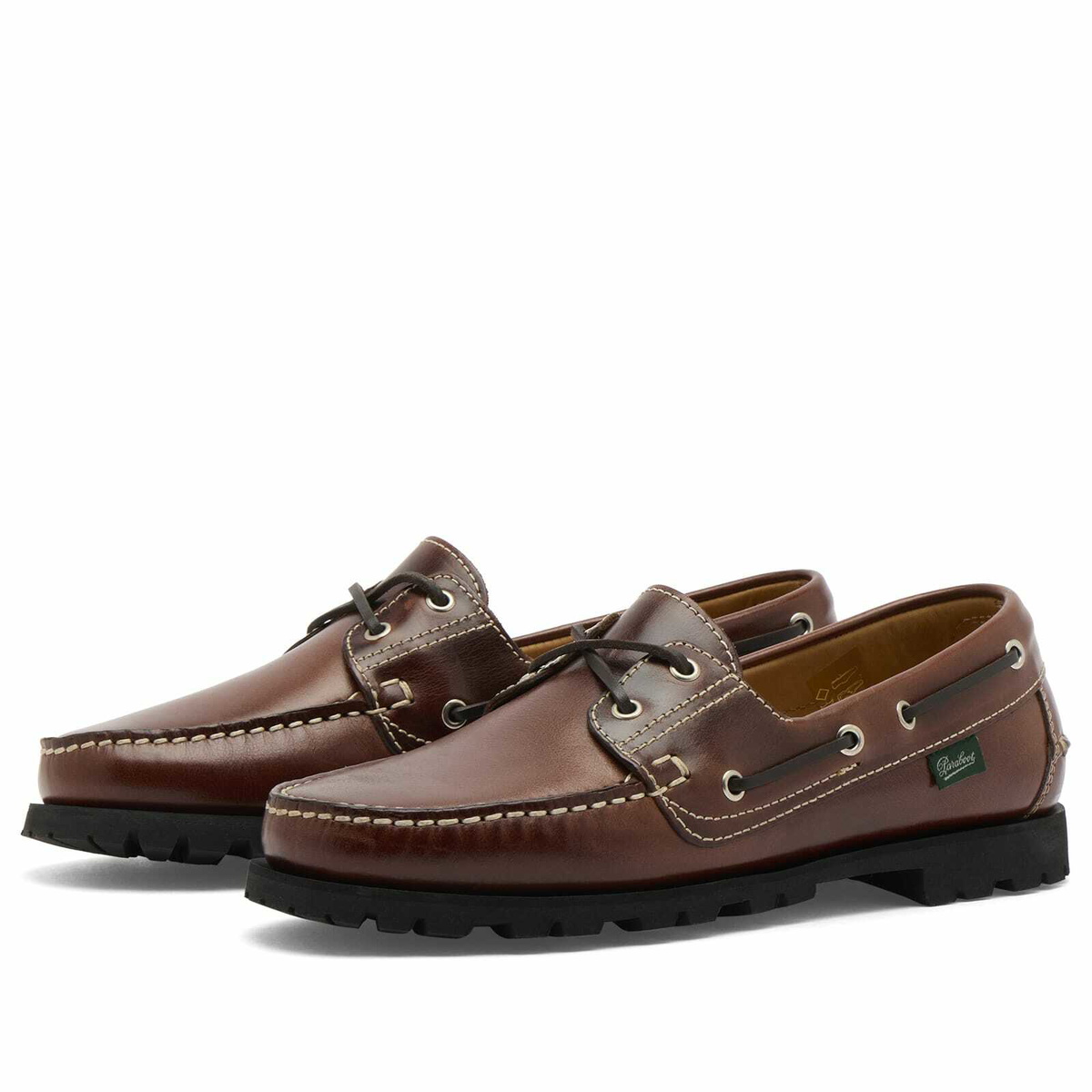 Paraboot Women's Malo Boat Shoe in Lisse America