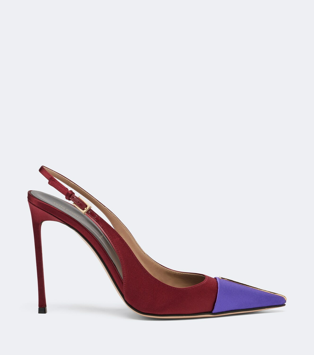 Tom Ford Satin slingback pumps
