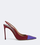 Tom Ford Satin slingback pumps