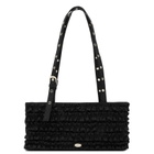 Damson Madder Women's Sophia Ruffle Bag in Black 