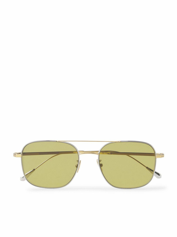 Photo: Cutler and Gross - Aviator-Style Gold- and Silver-Tone Sunglasses