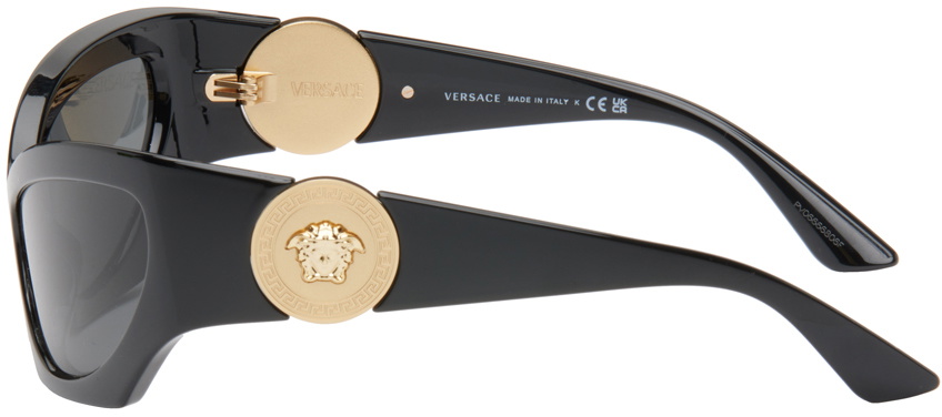 Versace Black Medusa Runway Sunglasses Versace