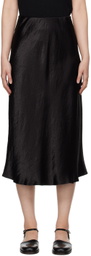Max Mara Leisure Black Alessio Midi Skirt