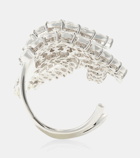 Yeprem Y 18kt white gold ring with diamonds