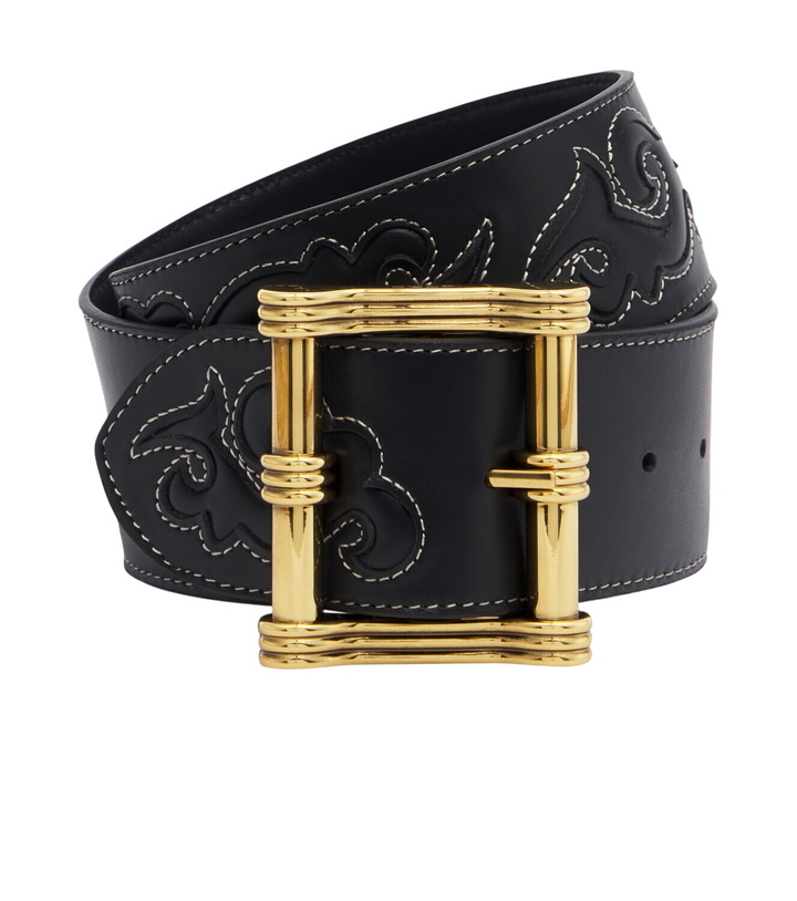 Photo: Etro Embroidered leather belt