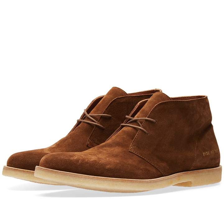 Photo: Common Projects Chukka Suede Brown