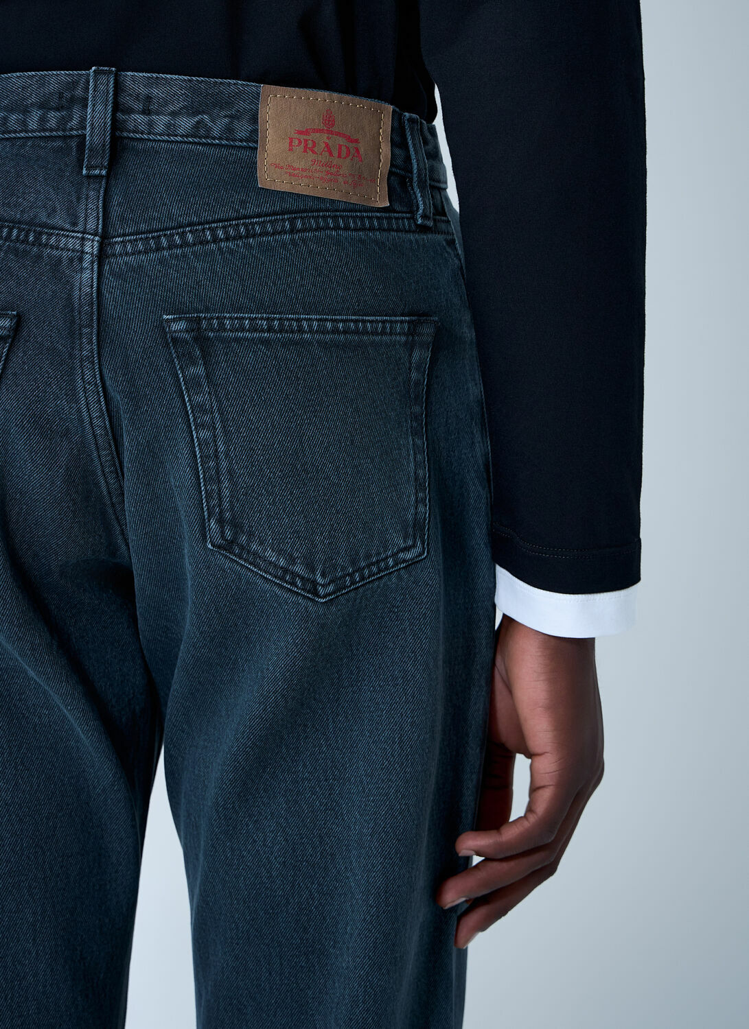 Prada Over-Dyed Jeans