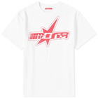 Members of the Rage Men's MOTR Star Print T-Shirt in White