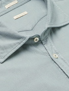 Massimo Alba - Genova Twill Shirt - Blue