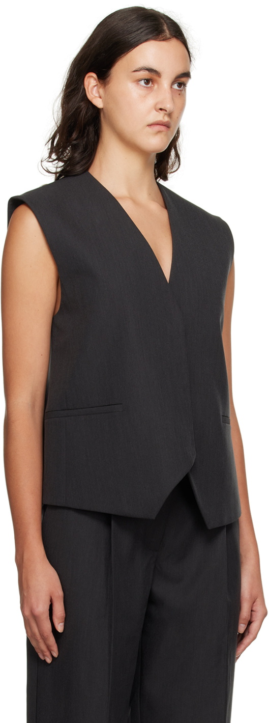 CAMILLA AND MARC Gray Danica Vest