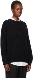 ANINE BING Black Sydney Sweater