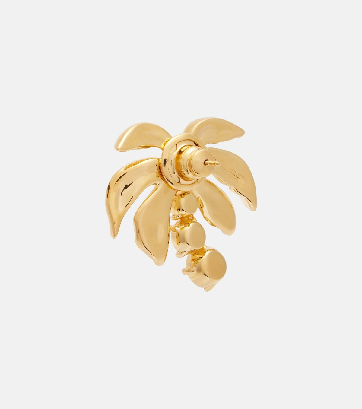 Oscar de la Renta Palm Tree embellished earrings