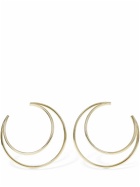 MARINE SERRE - 6.5cm Moon Hoop Earrings