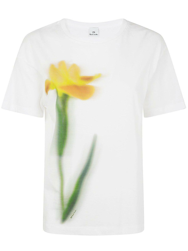 Photo: Paul Smith Floral Printed Crewneck T-shirt