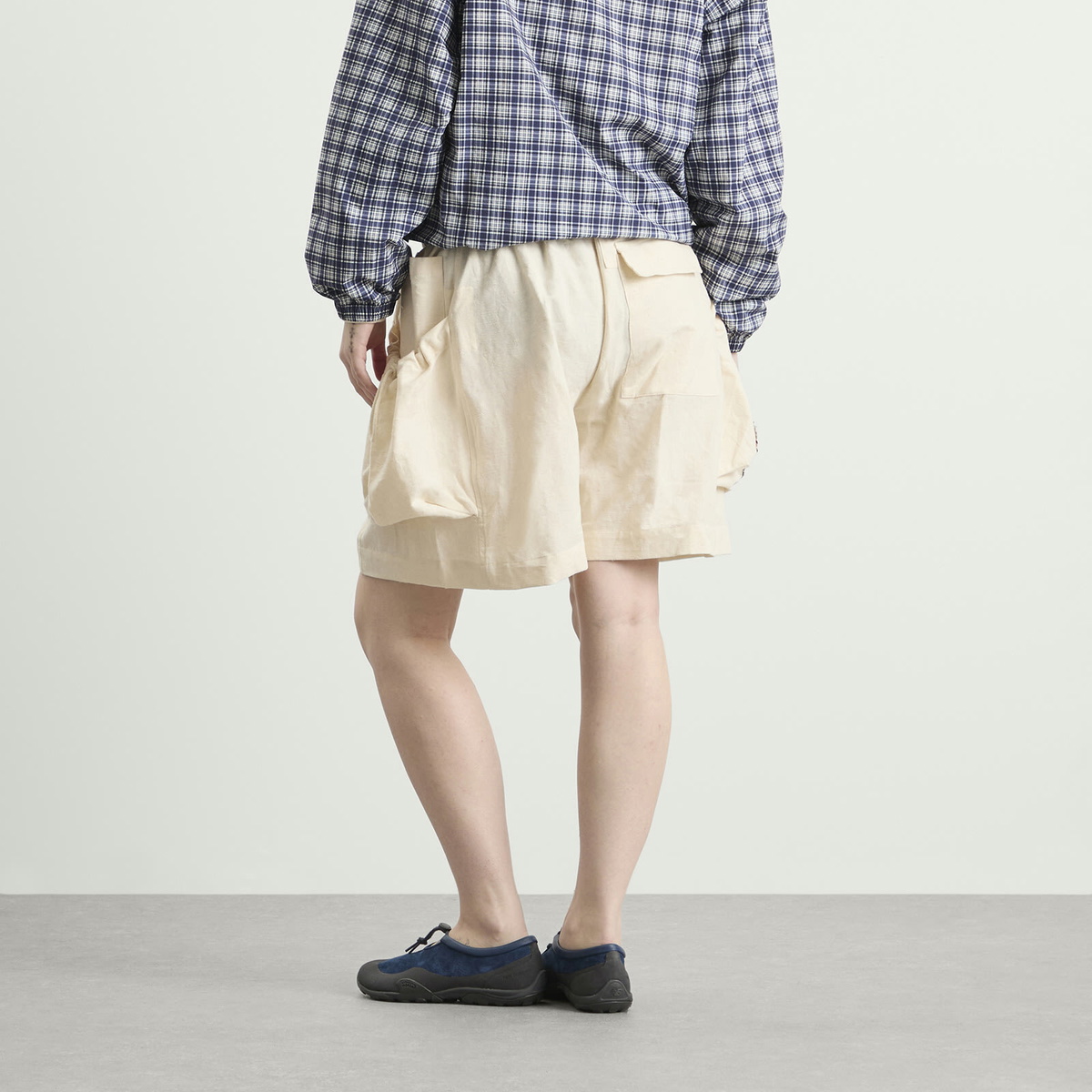 Story mfg. Women's Salt Shorts in Peace Patchwork