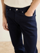 Peter Millar - Fairfield Straight-Leg Garment-Dyed Jeans - Blue