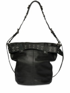 BALENCIAGA - Emo Leather Bucket Bag