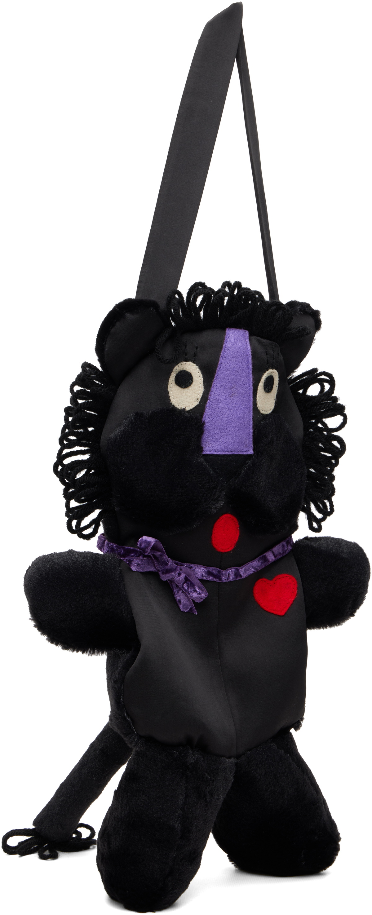 Anna Sui SSENSE Exclusive Black Lion Bag