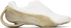 Rombaut White & Beige PUMA Edition Levitation Sneakers