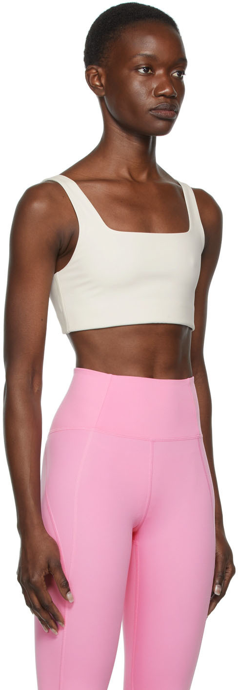 Girlfriend Collective Off-White Tommy Sports Bra