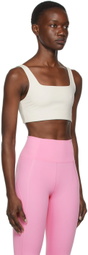 Girlfriend Collective Off-White Tommy Sports Bra