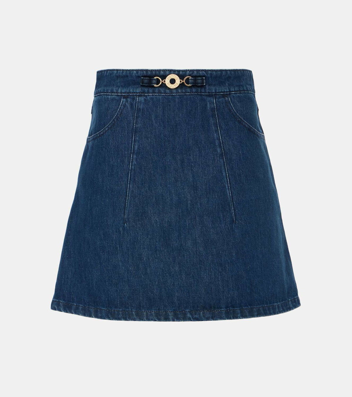 Patou Denim miniskirt