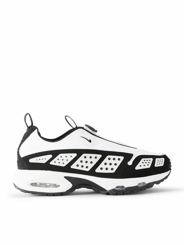 Photo: Nike - Air Max SNDR Rubber-Trimmed Scuba Sneakers - White