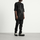 Rick Owens x Moncler Jumbo Short Sleeve T-Shirt in Black