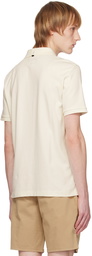 rag & bone Beige Interlock Polo