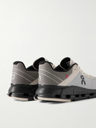 ON - Cloudnova Z5 Rush Rubber-Trimmed Recycled-Mesh Sneakers - Gray