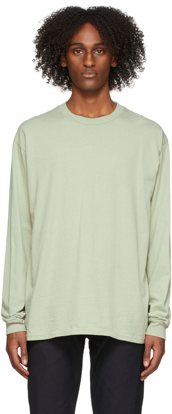 Photo: John Elliott Green Long Sleeve University T-Shirt